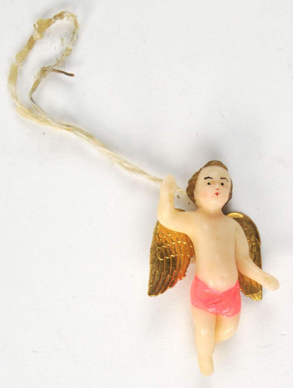 10 Engelsfiguren aus Wachs für den Weihnachtsbaum