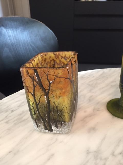 Rasterförmige Vase, um 1902