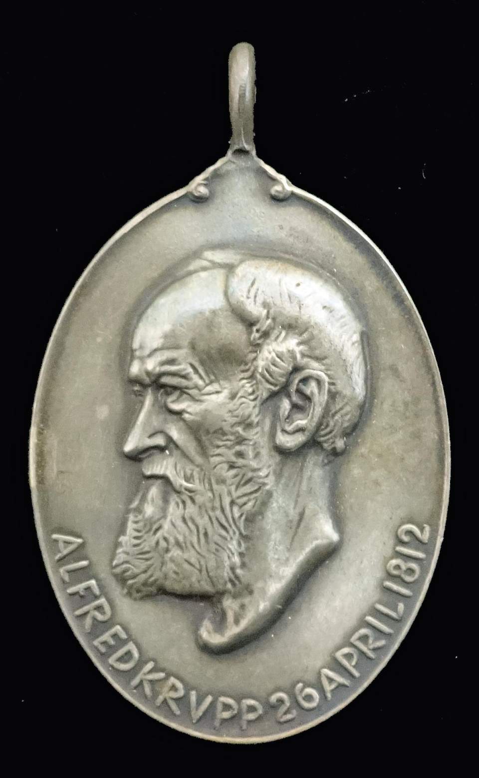 Medaille Alfred Krupp, Stahlfabrikant, Essen (1812 - 1887)