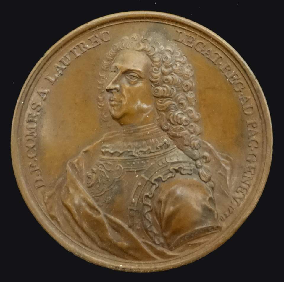 Medaille Graf von Lautrec, Politiker (Mediationsedikt), Genf