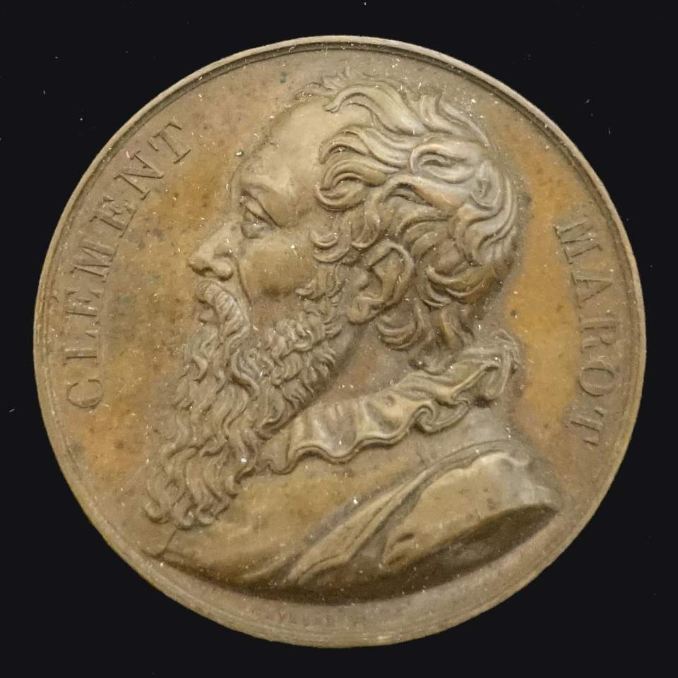 Medaille Clement Marot, Dichter Frankreichs (1496 - 1544)