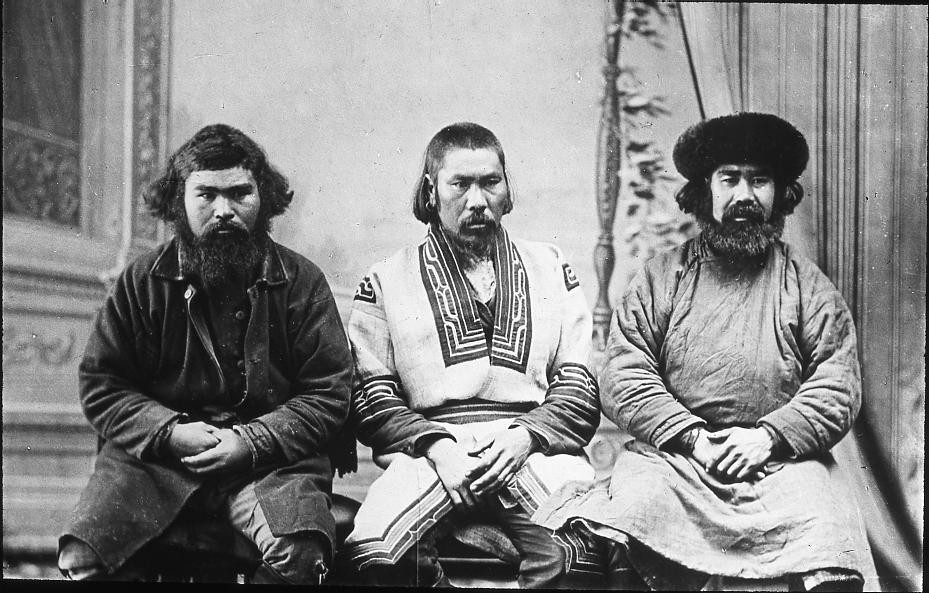 Fotos, Glasnegativ,  Reihe D 18 Ainu