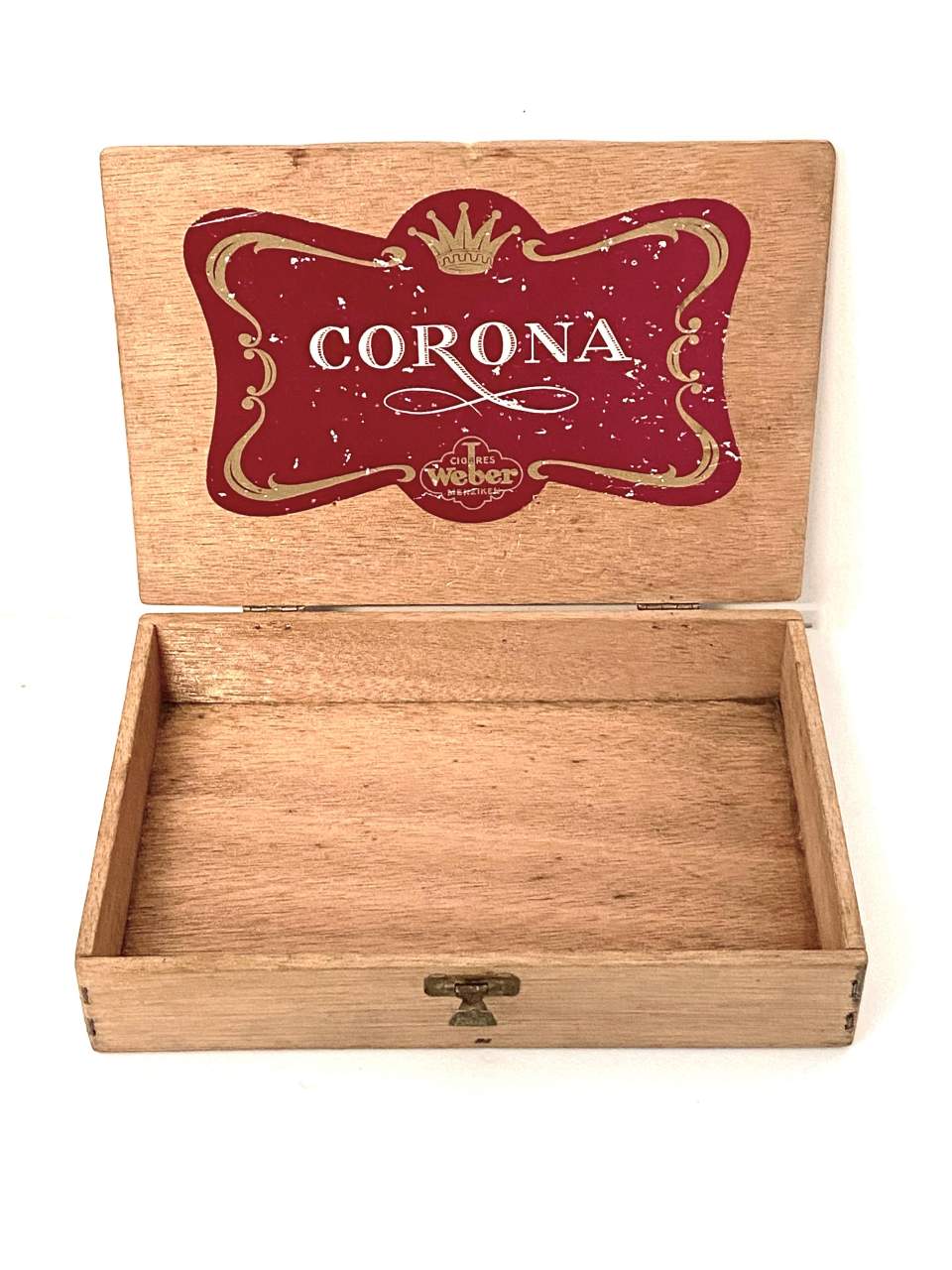 Zigarrenschachtel Corona Cigares Weber Menziken