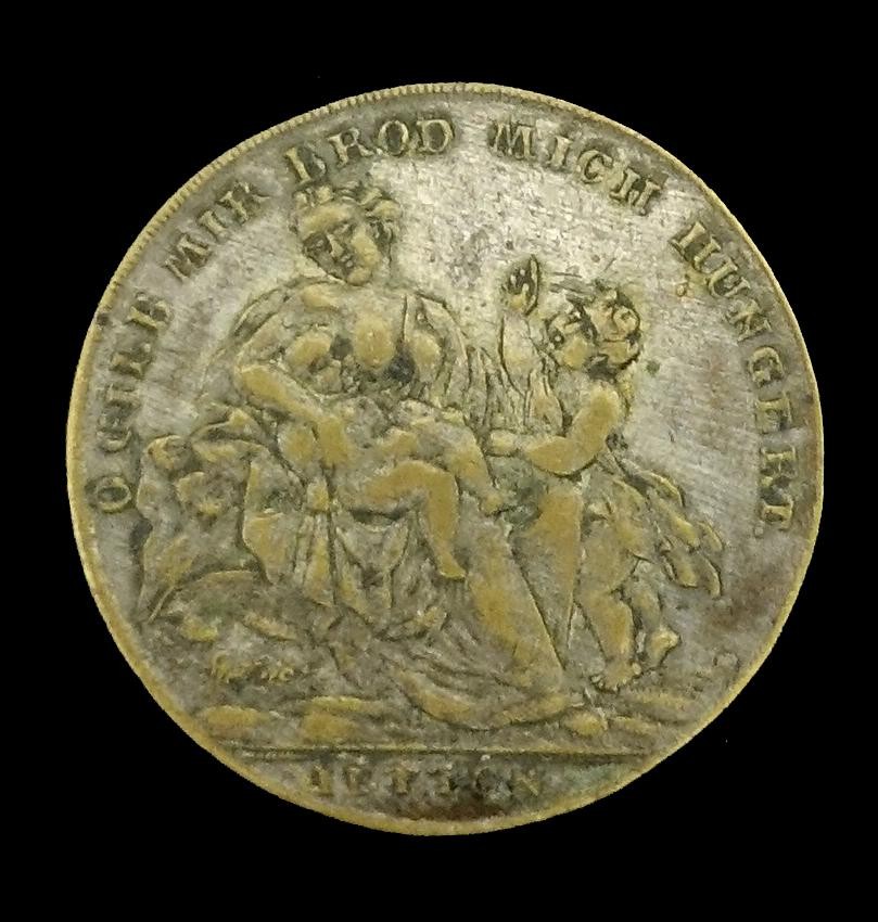 Hungertaler, -medaille zur Hungersnot 1816 - 1817