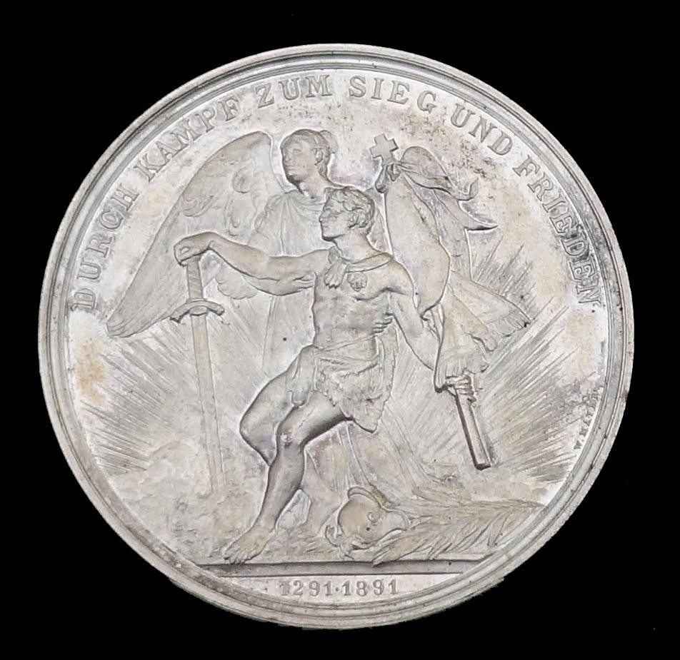Medaille 600jähr. Eidgenossenschaft