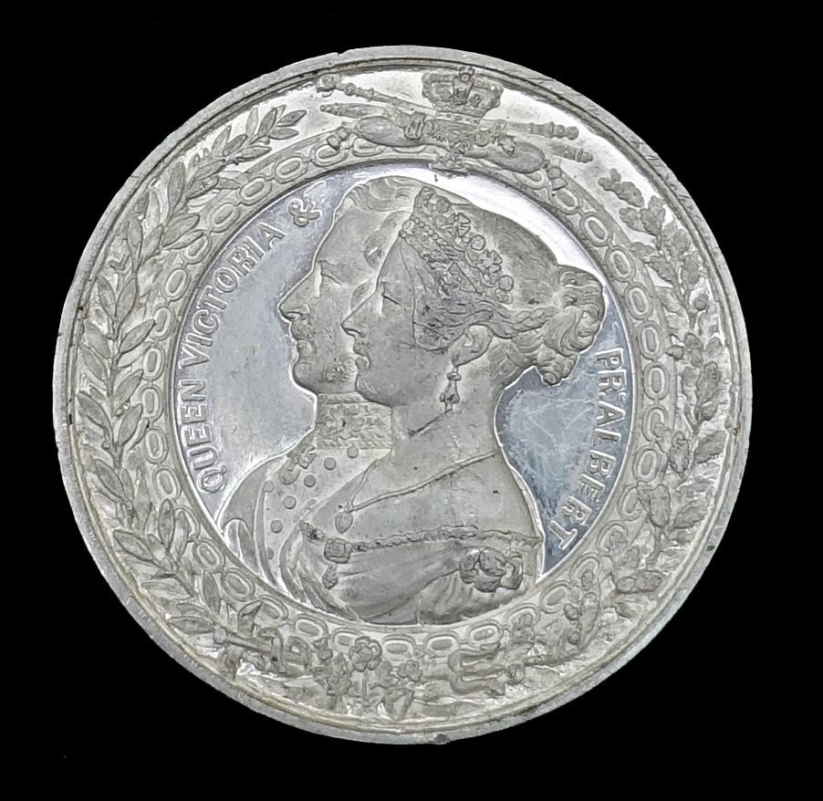 Medaille Internat. Industrie - Ausstellung London, Viktoria