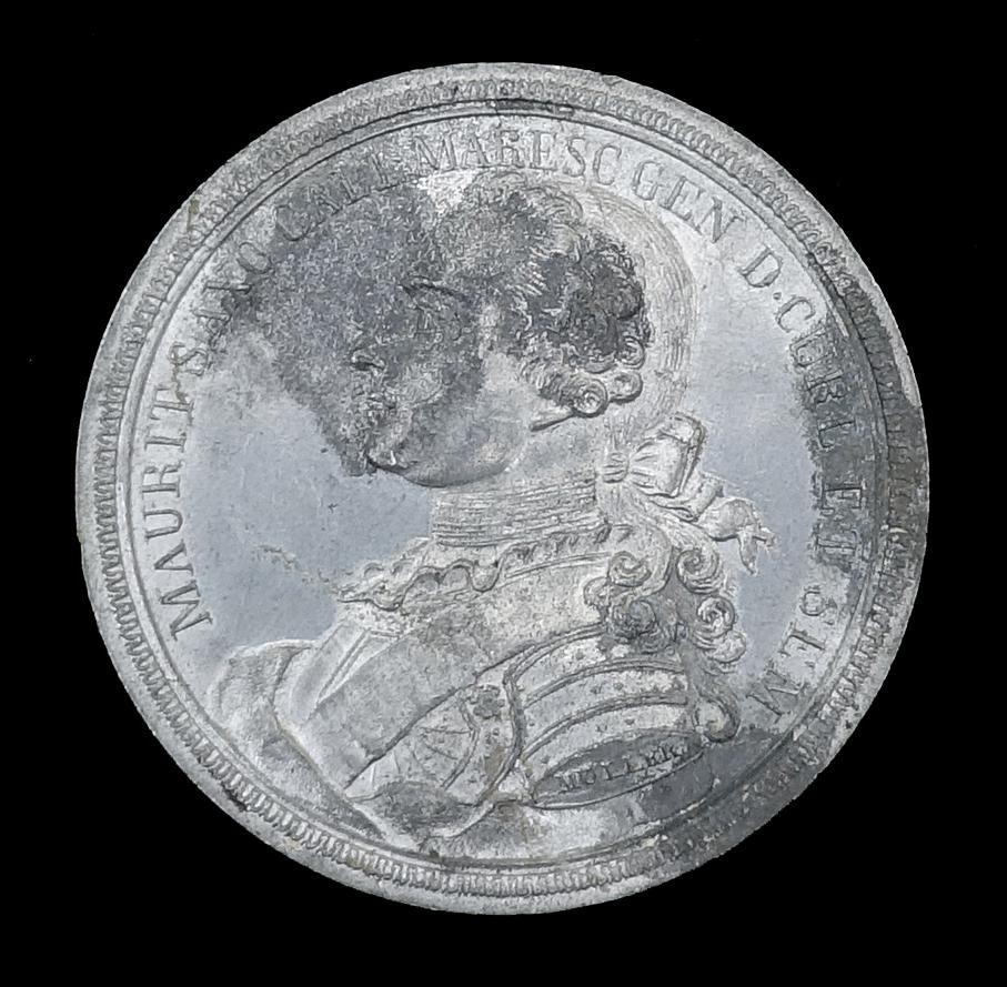 Medaille Moritz von Sachsen, Graf franz. Marschall 1696 - 1750