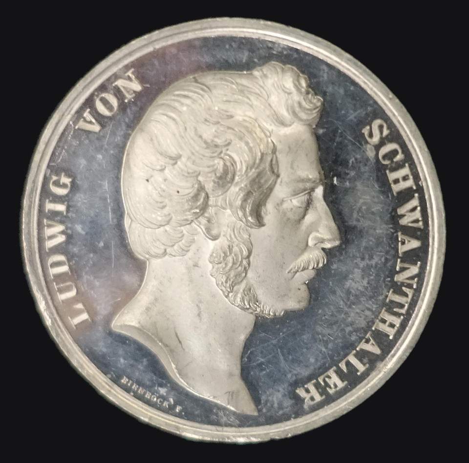 Medaille Enth. d. Bavaria in München Ludw. v. Schwanthaler