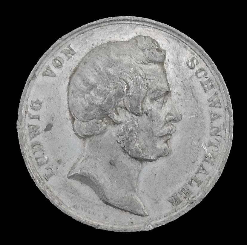 Medaille Enth. d. Bavaria in München Ludw. v. Schwanthaler