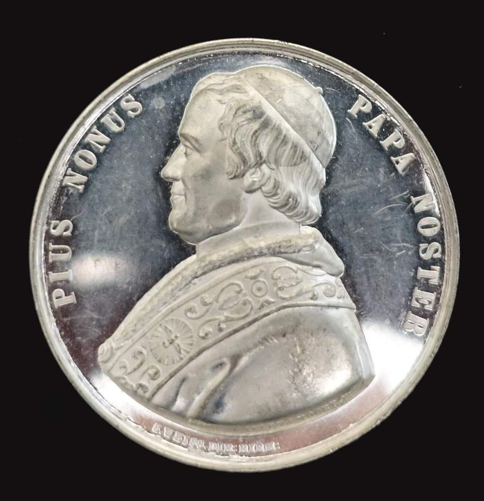 Medaille Wahl Papst Pius IX.