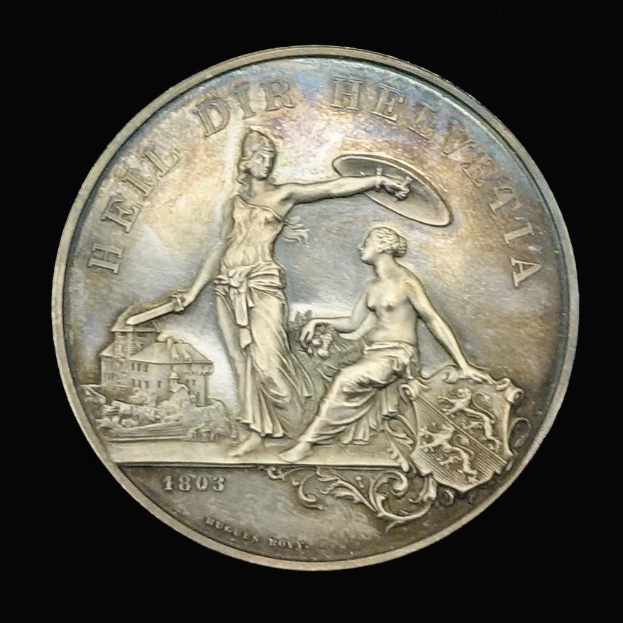 Medaille a. d. Eidg. Schützenfest in Frauenfeld