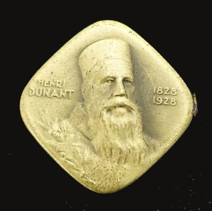 Medaille Henri Dunant, Gründer des Roten Kreuzes, 100. Geburtstag