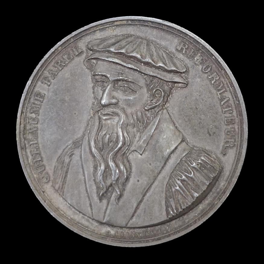 Medaille Guillaume Farel, Reformator, Genf