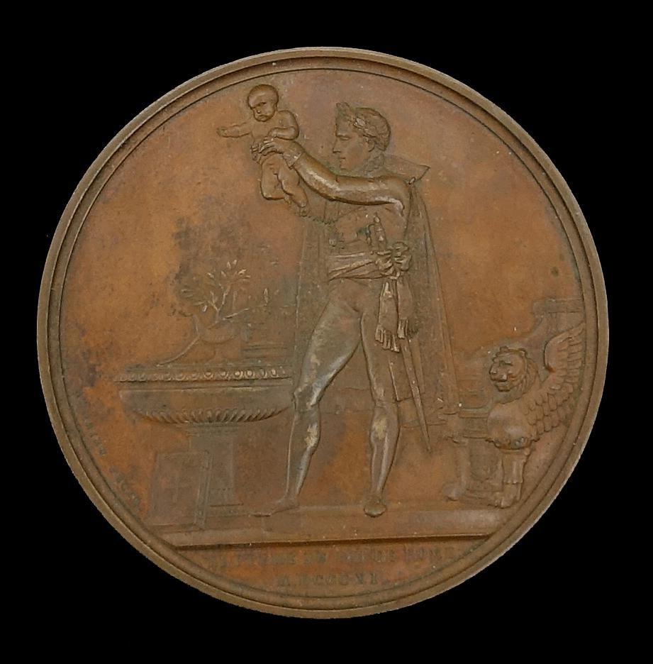 Medaille Taufe des Königs von Rom Sohn Napoleons I.