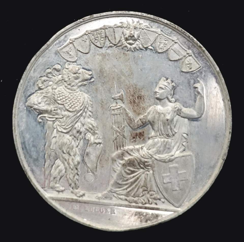 Medaille 500 Jahrfeier Berns Eintritt in den Bund