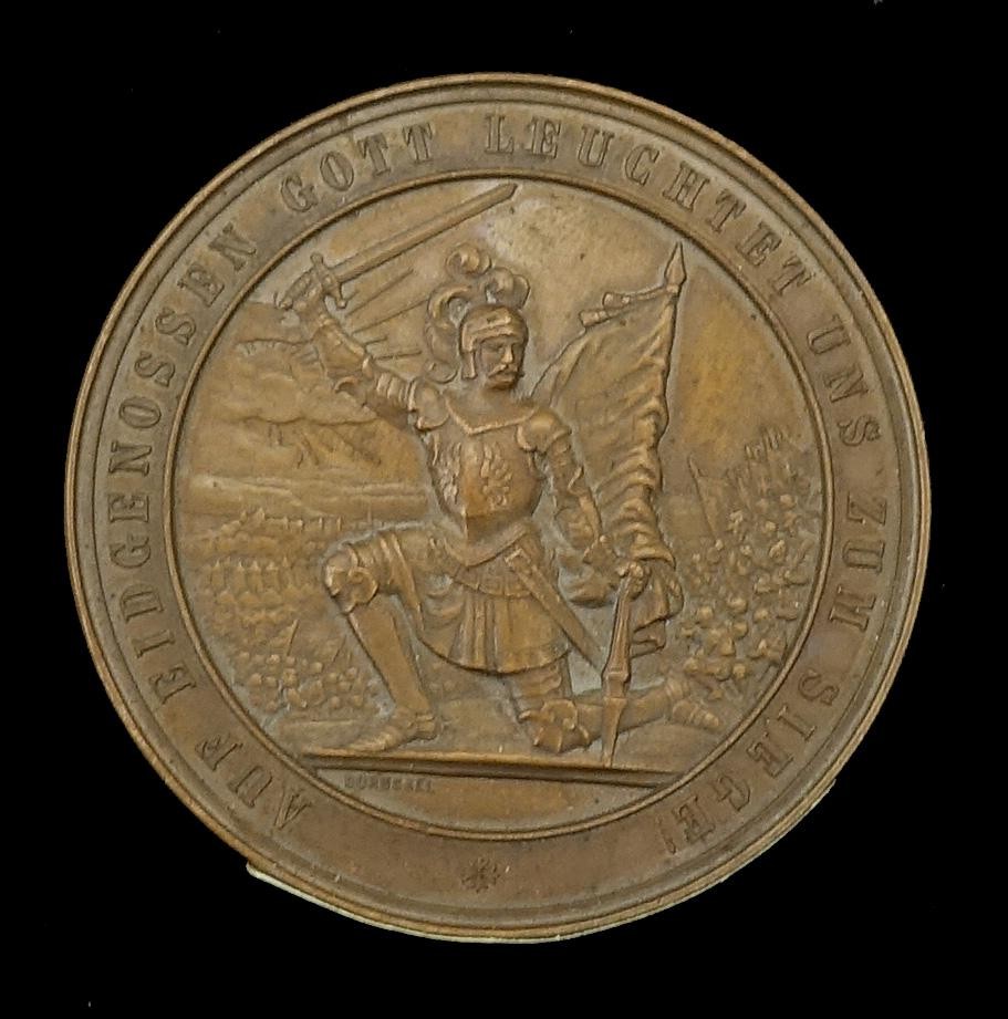 Medaille Schlachtfeier v. Murten