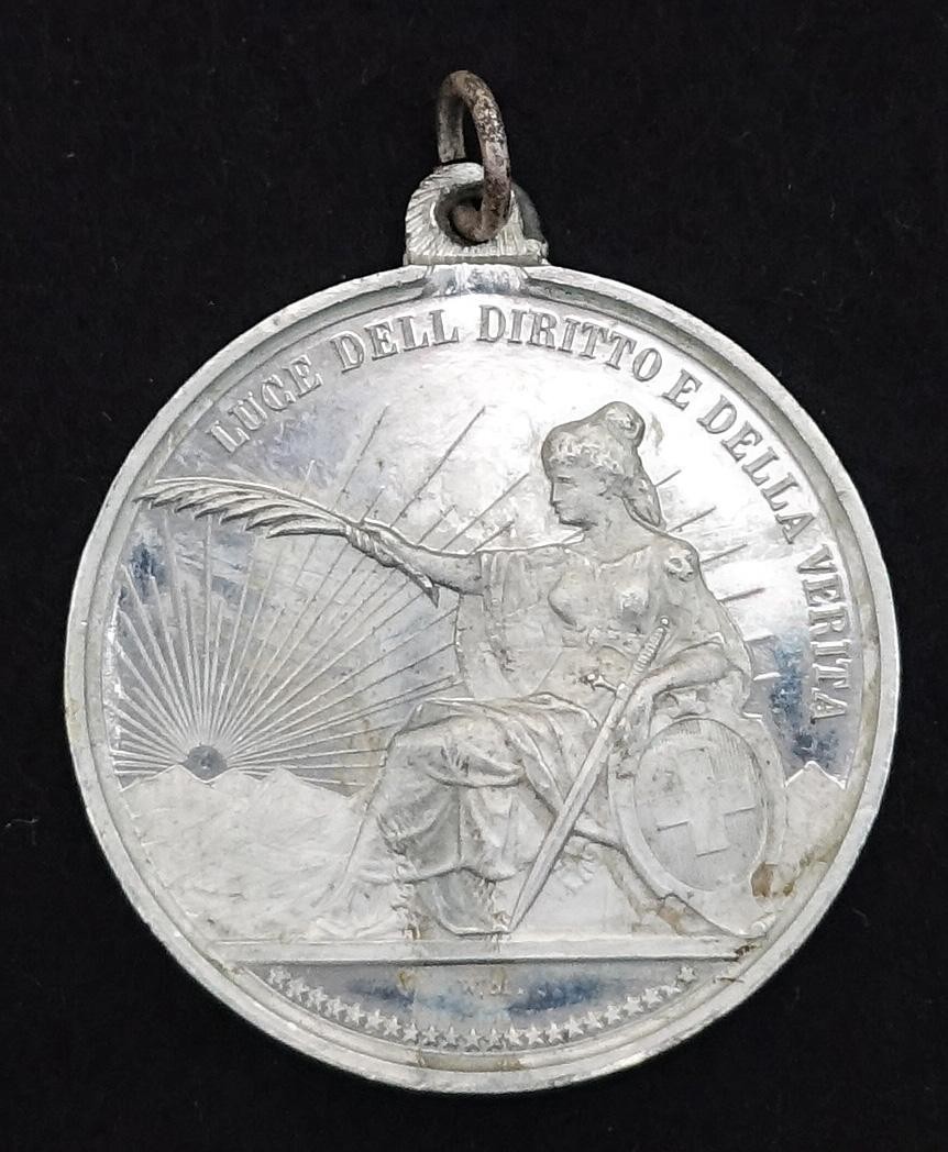 Medaille Versöhnung d. Tessiner Parteien