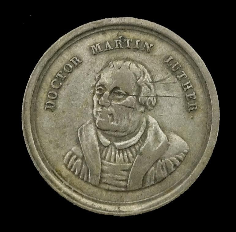 Medaille Dr. Martin Luther, Reformations - Jubiläum
