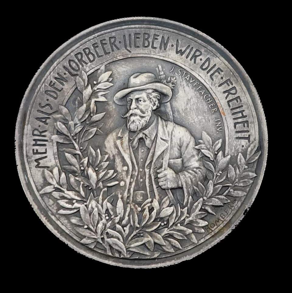 Medaille St. Gall. Kant. Schützenfest in Flawil