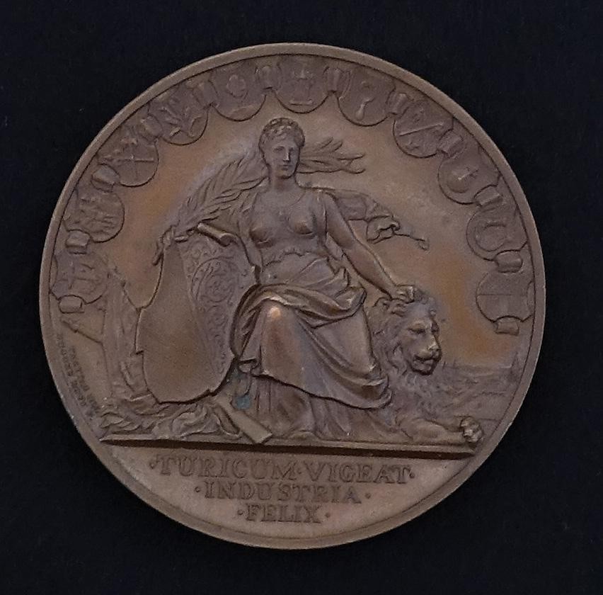 Medaille a. d. Freischiessen der Stadtschützengesellschaft Zürich