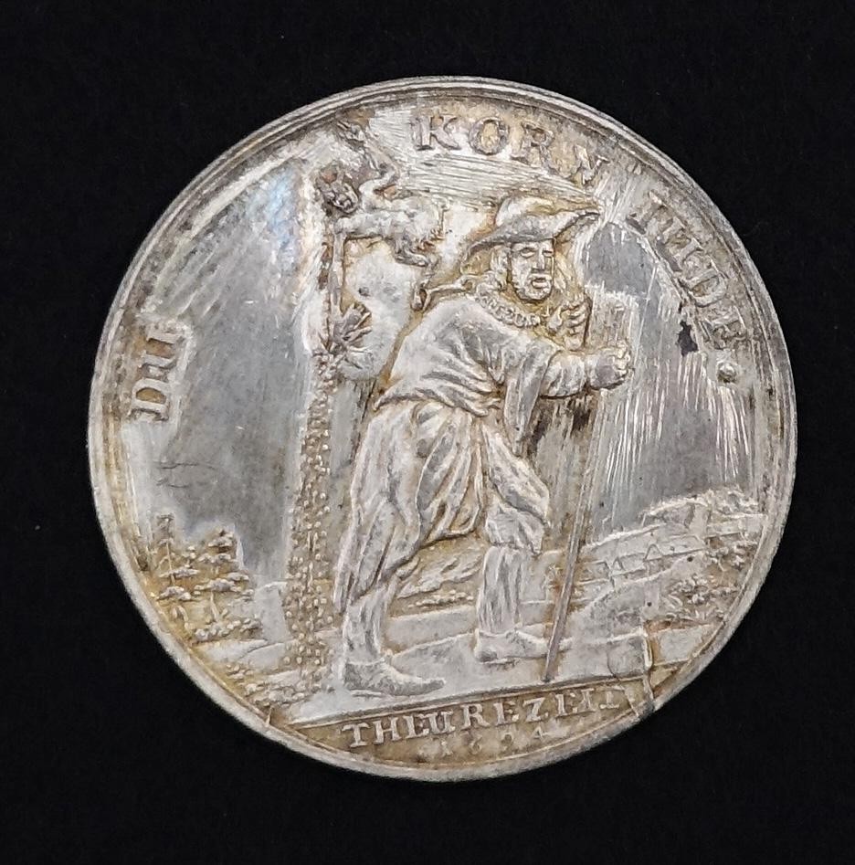 Medaille Teuerung v. 1694