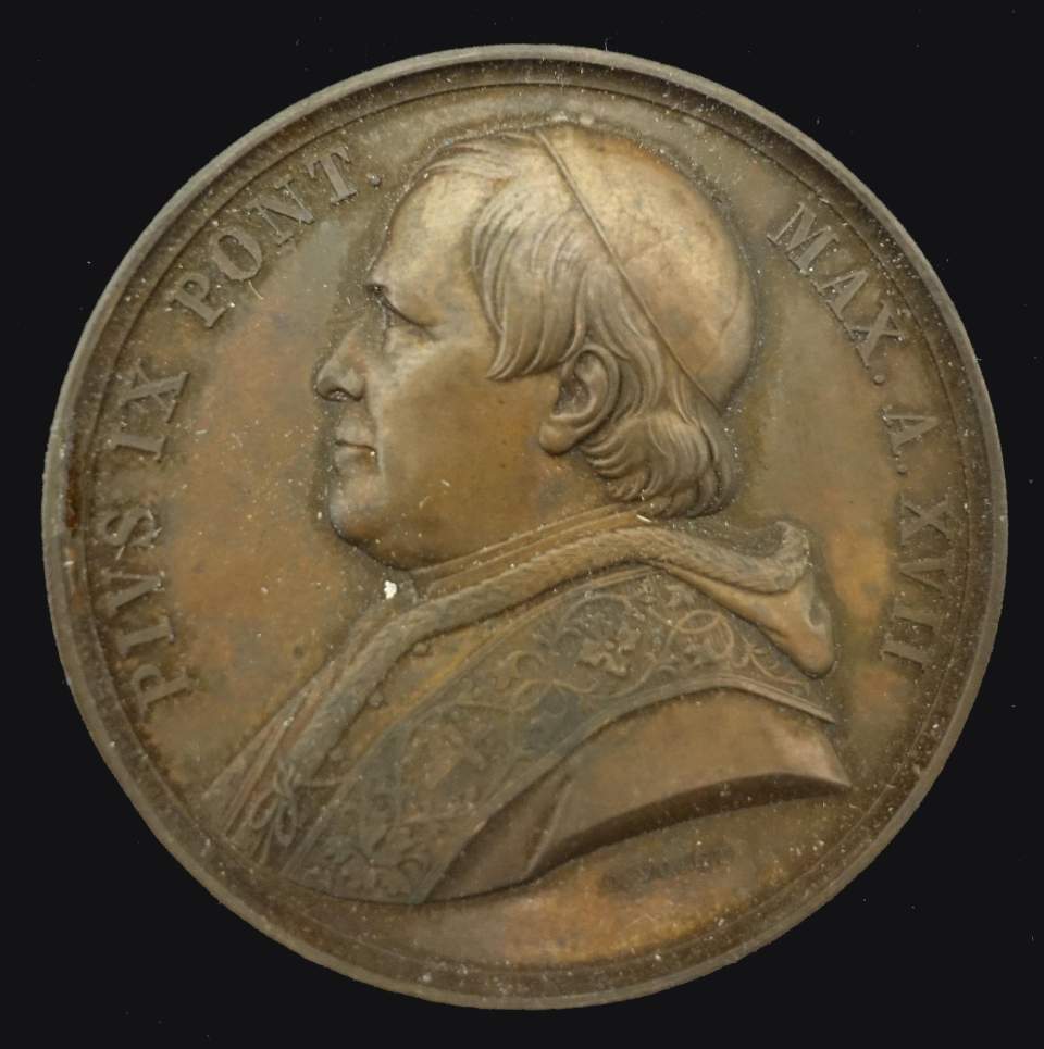 Medaille Papst Pius IX. 1846 - 78