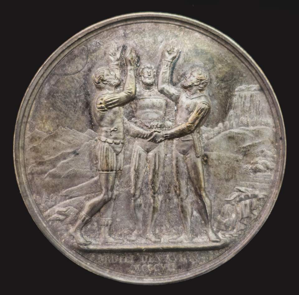Medaille Offiziersfest zu Langental