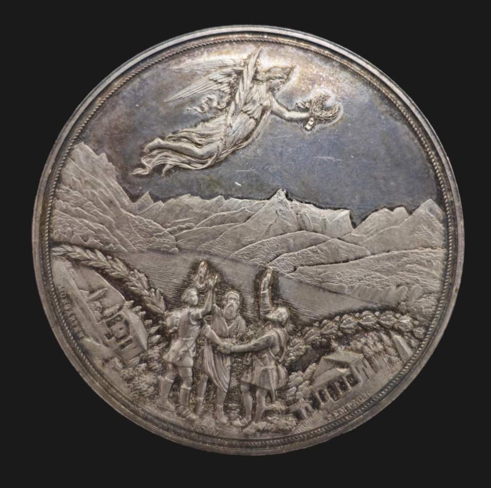 Medaille Bundesfeier in Schwyz