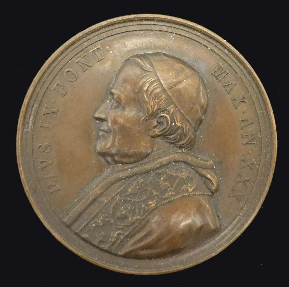Medaille Papst Pius IX. 1846 - 78