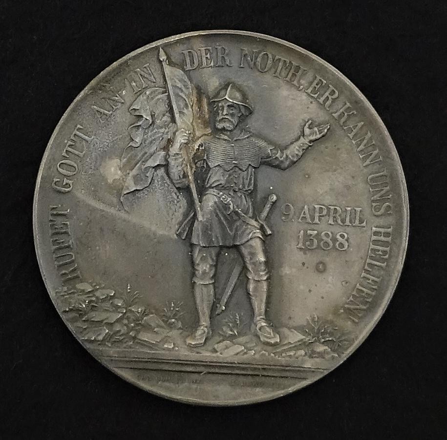 Medaille 500-Jahr-Feier der Schlacht bei Näfels