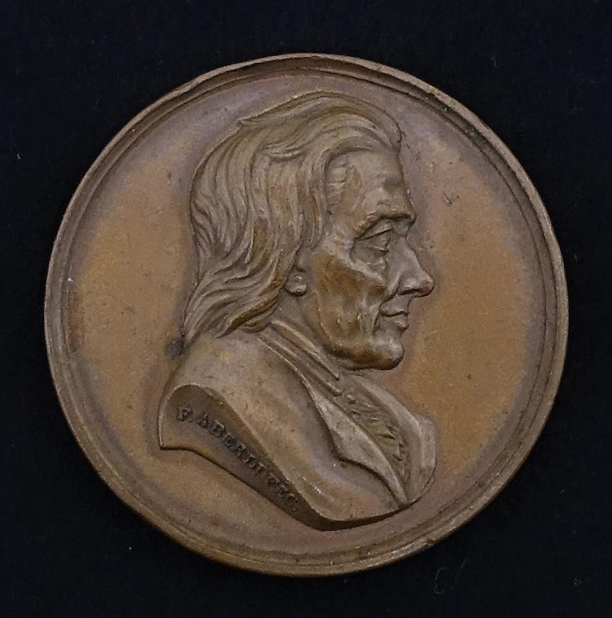 Medaille Johannes Heinrich Pestalozzi, Erzieher, Schweiz