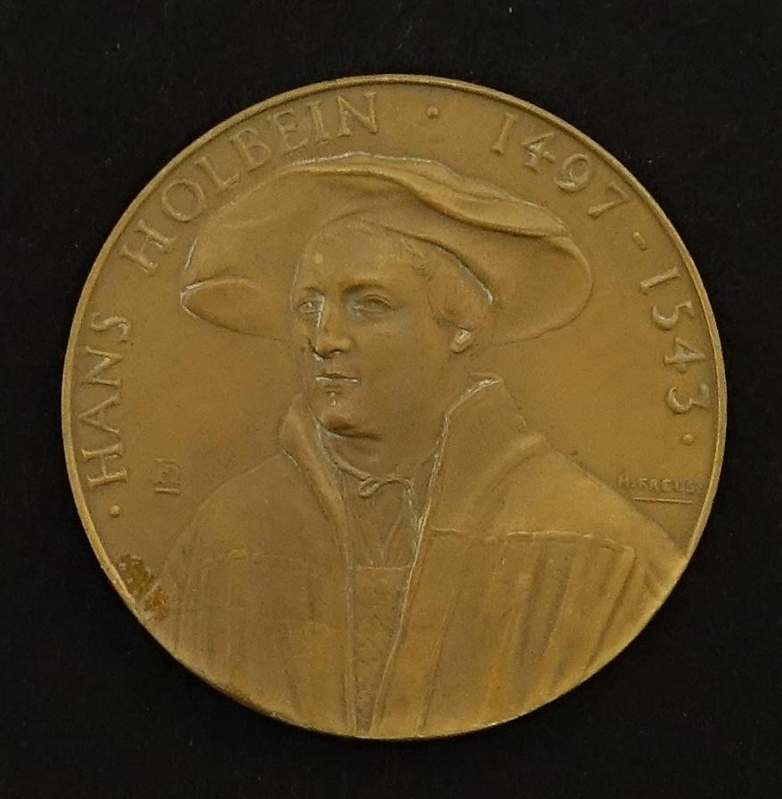 Medaille Hans Holbein, Kunstmaler