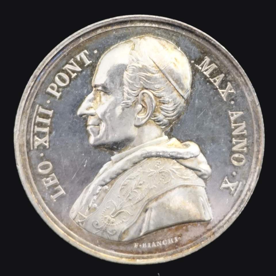 Medaille Papst Leo XIII - Jahr