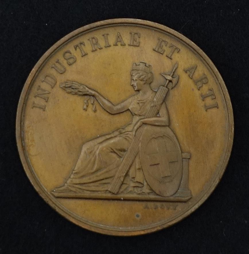Medaille Industrie - u. Kunstpreis