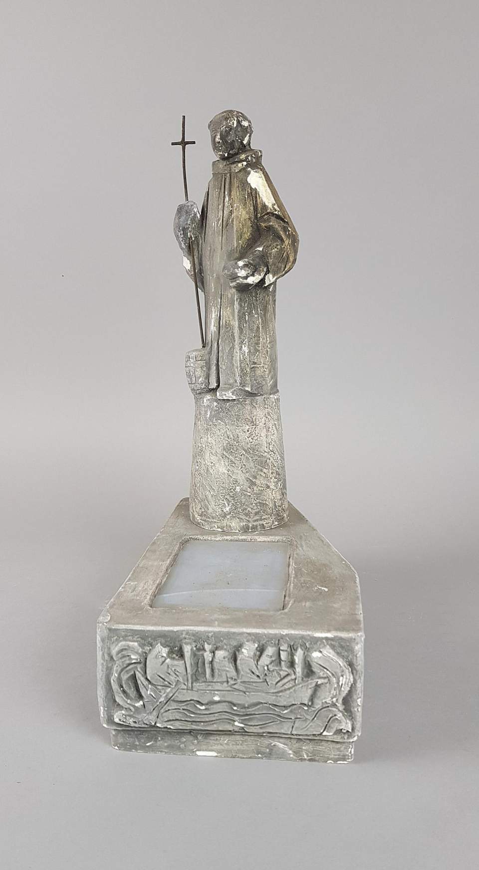 Gipsmodelle Entwürfe Brunnen HVM Innenhof