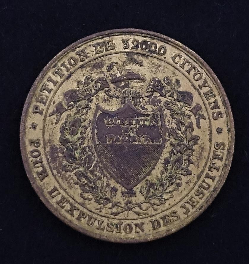Medaille Umsturz in der Waadt