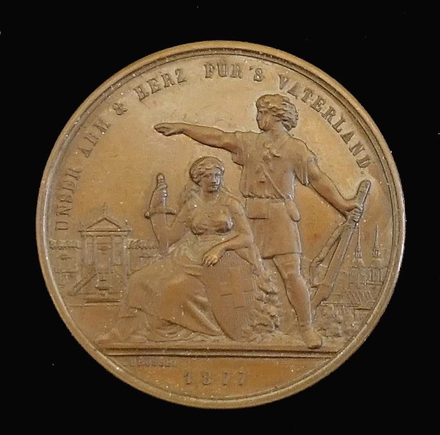 Medaille am Eidgenössischen Freischiessen Winterthur