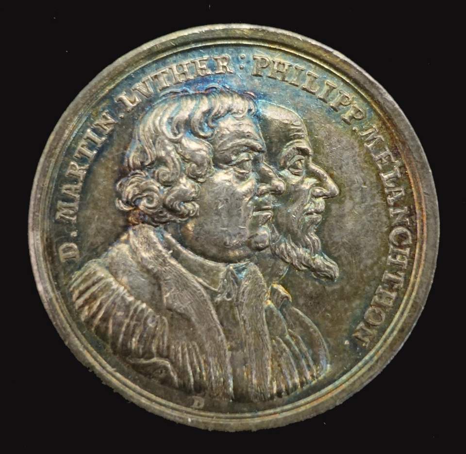 Medaille Luther u. Melanchthon