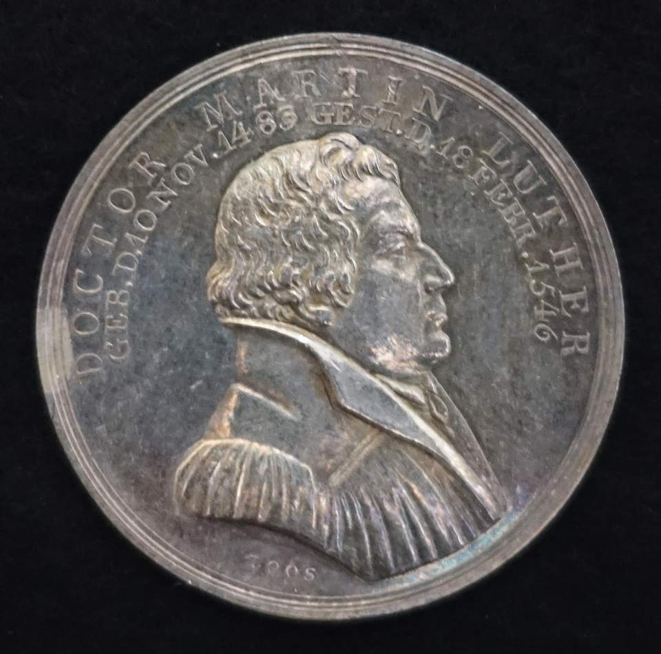 Medaille Martin Luther, Reformator