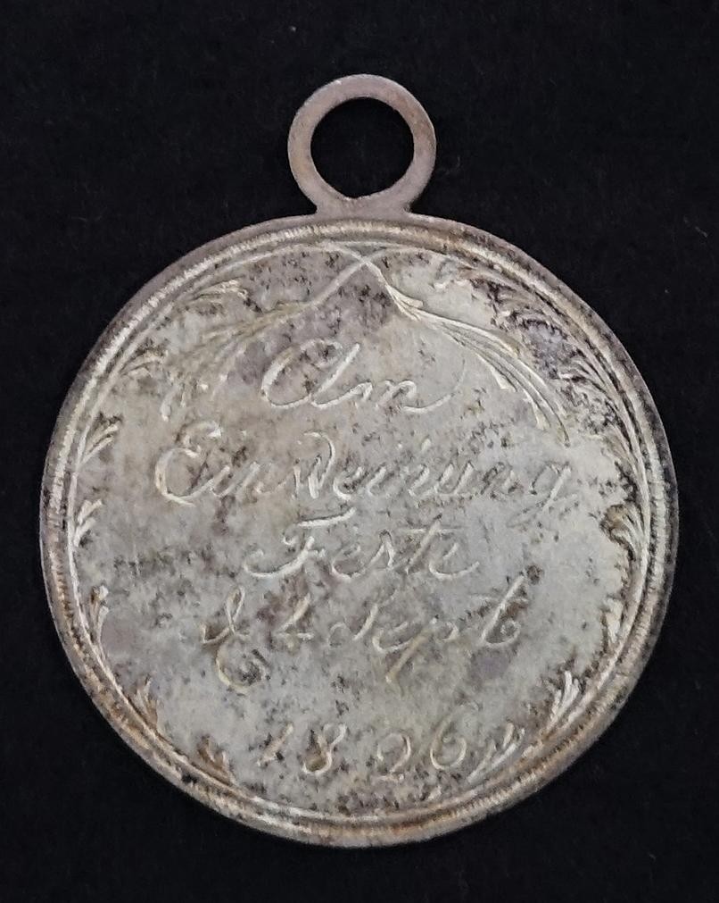 Medaille Einweihungsfest der Schützen - Gesellschaft St. Gallen