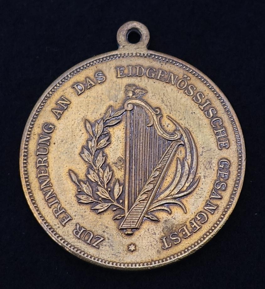 Medaille. Sängermedaille