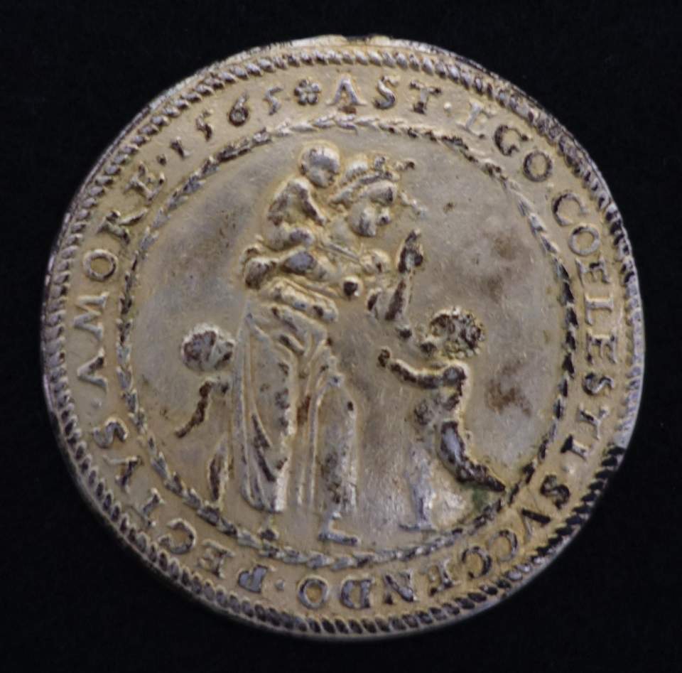 Medaille 2 Mönche