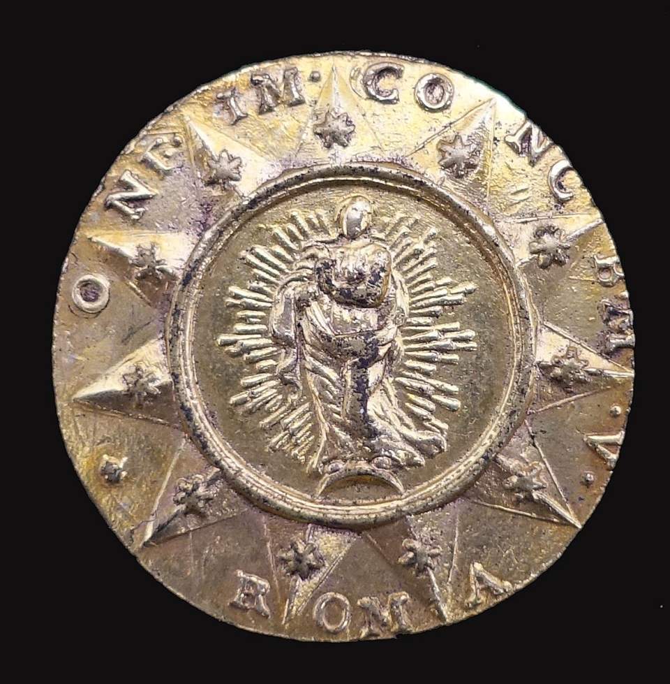 Medaille Madonna in Mandorla