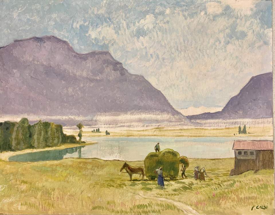 Heuernte im Engadin