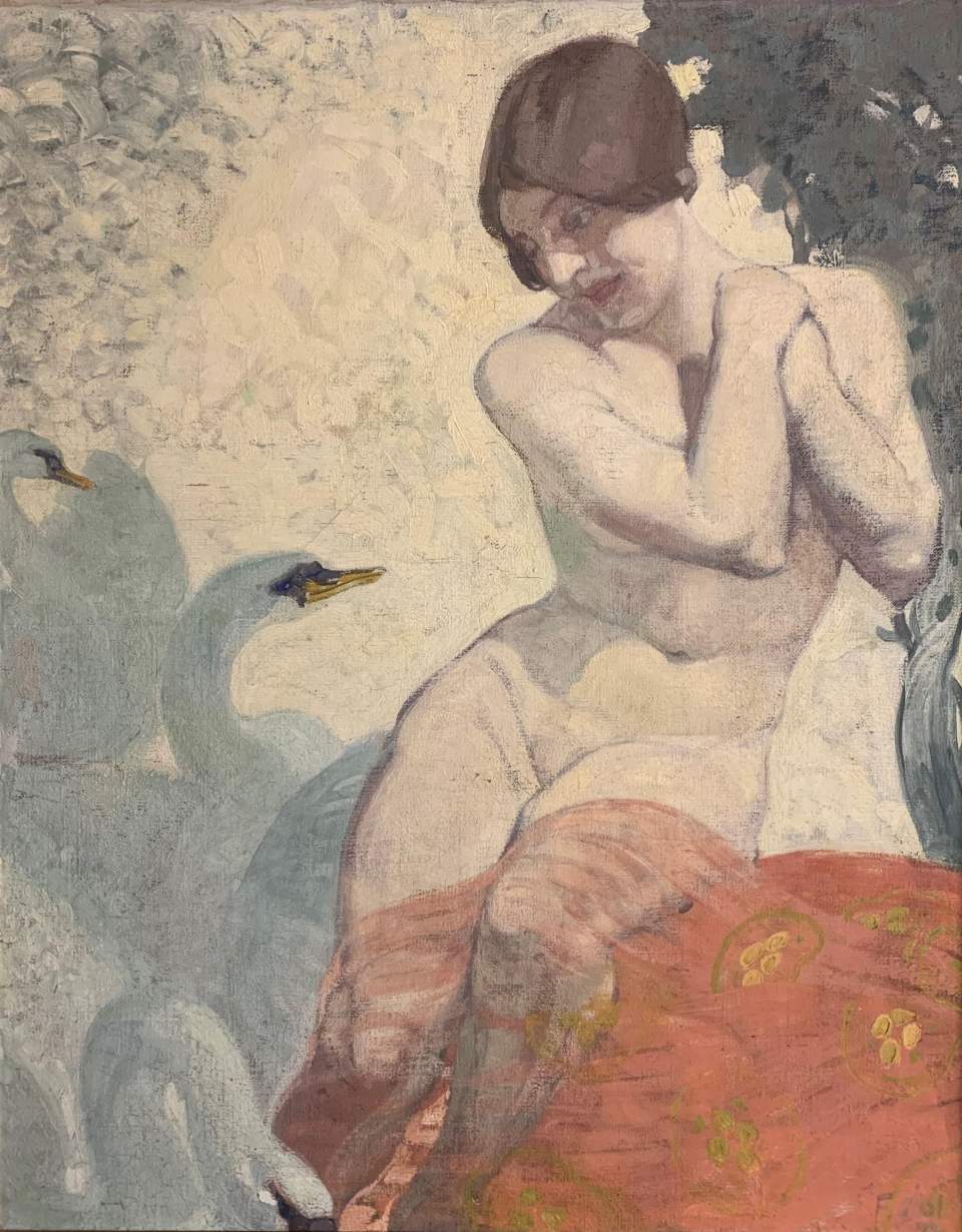Leda mit Schwan