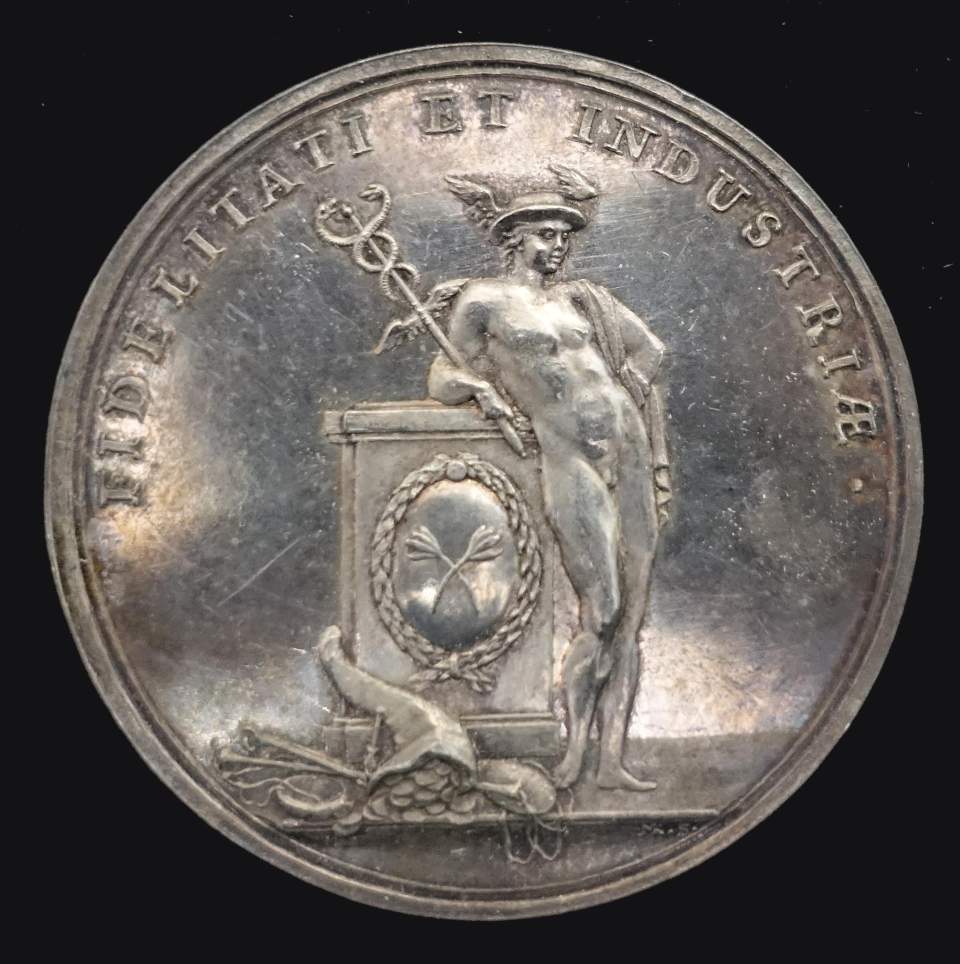Medaille Safran - Zunft Zürich z. Zunfthaus - Weihe