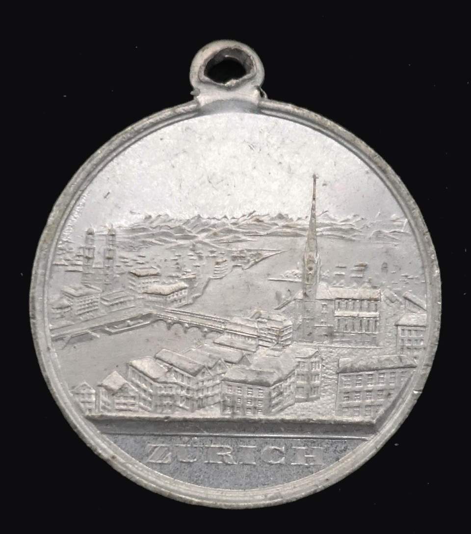 Medaille Eröffnung der Gotthardbahn