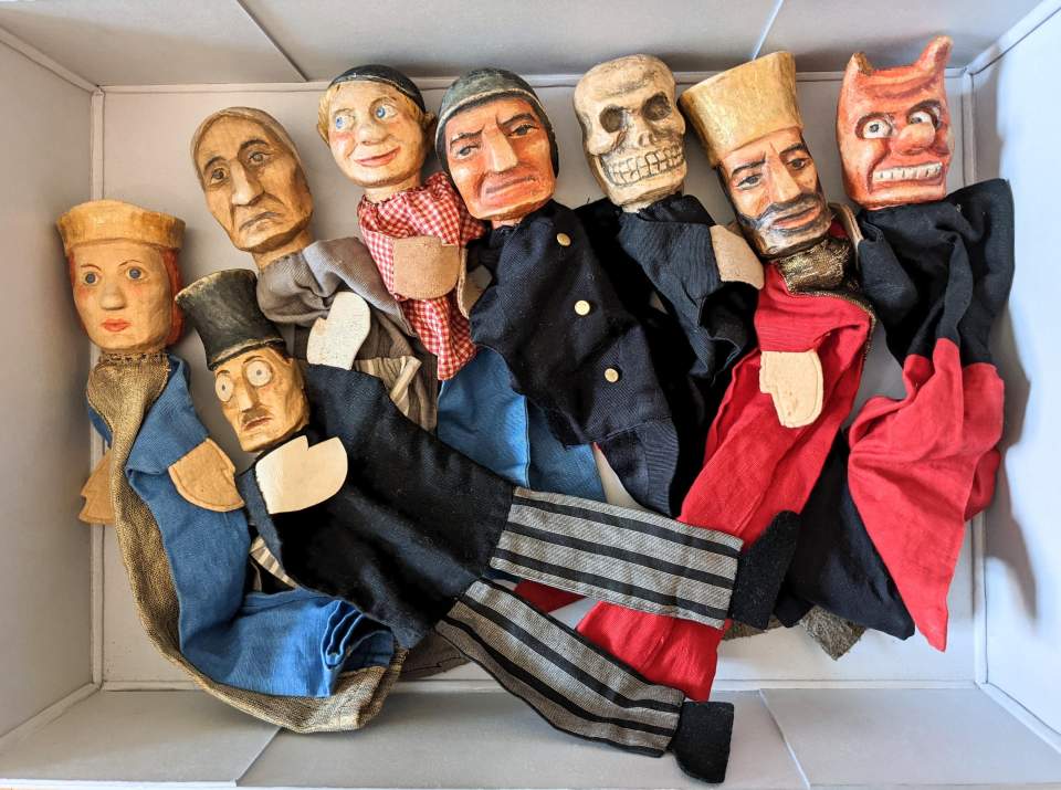Puppenspiel Klara Fehrlin-Schweizer, Kasperlifiguren