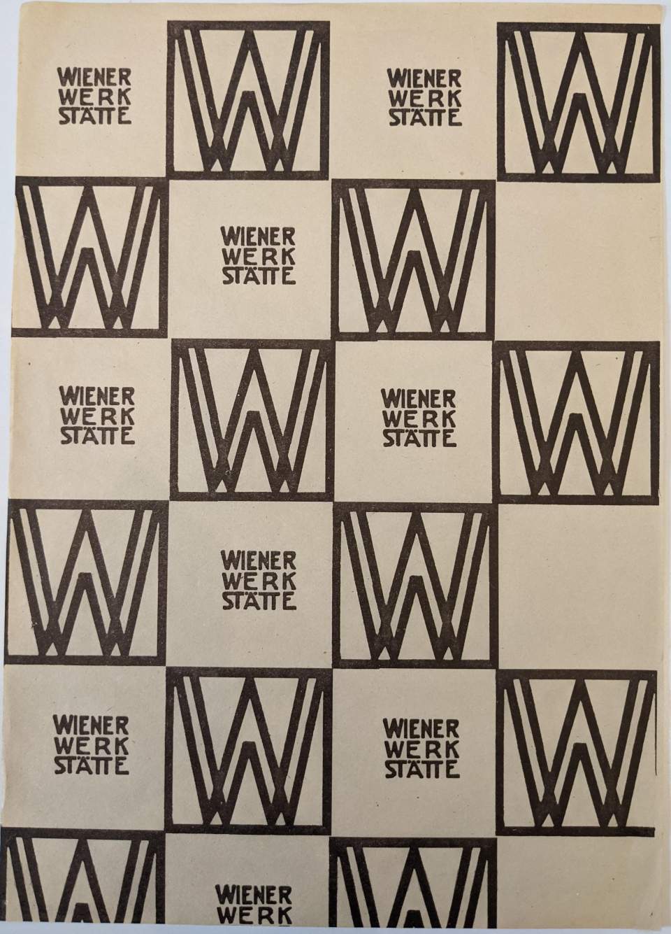 Stoffmuster Wiener Werkstätte