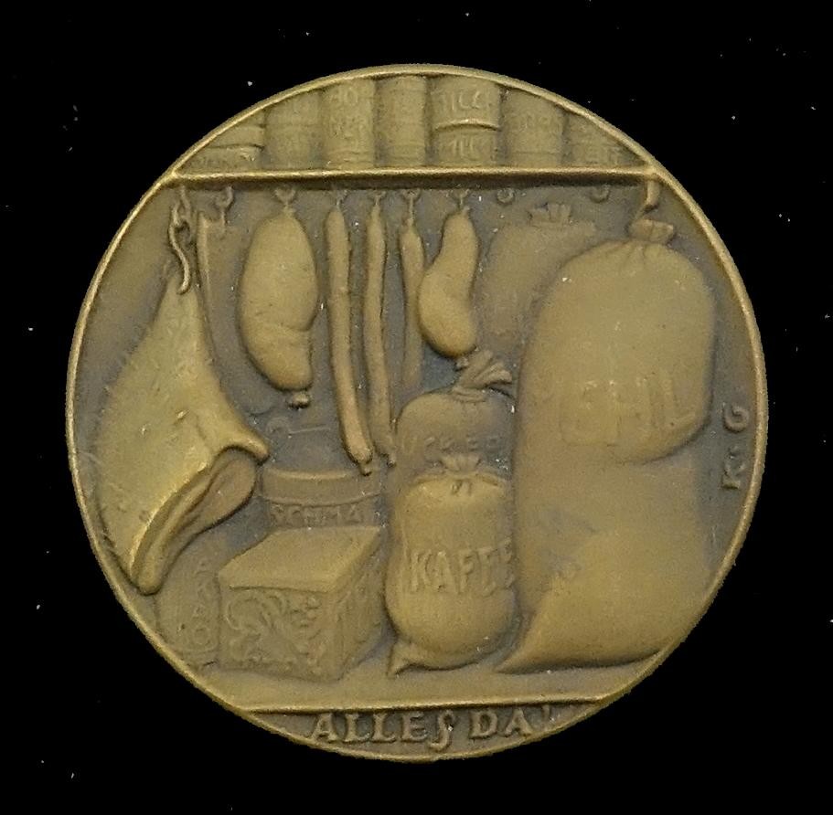 Medaille Der  ehrbare Schleichhandel